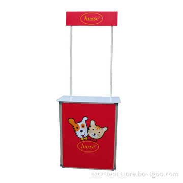 Exhibition Display Table with Top Head (ZH-2011060)